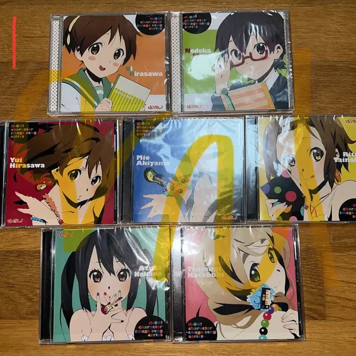 [BUNJANG] K-On! Character Song CDs - Yui, Azusa, Ritsu, Tsumugi, Mio / >급전<케이온 CD 판매합니다 캐릭터송 유이 아즈사 리츠 무기 미오