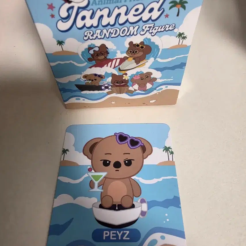 [BUNJANG] T1 Animal Friends Tanned Peys Phase Figure / 티원 T1 애니멀 프렌즈 태닝 Tanned peys 페이즈 피규어