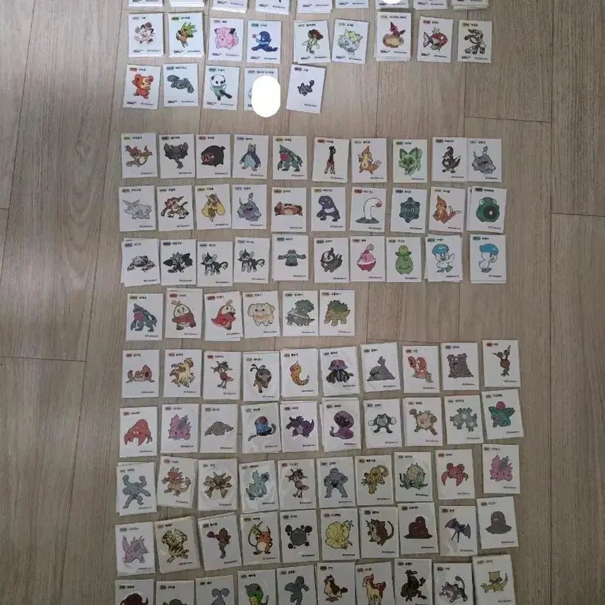 [BUNJANG] Pokemon Stickers / 포켓몬 띠부씰 판매