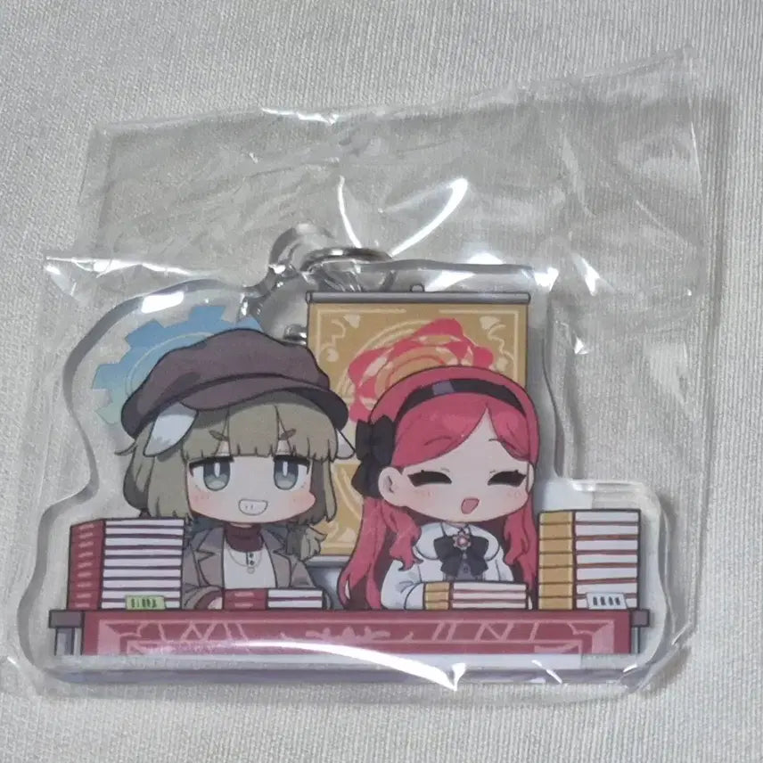 [BUNJANG] Blue Archive Memorial Keyring Yakumo &amp; Takane / 블루 아카이브 카페 메모리얼 키링 야쿠모 &amp; 타카네