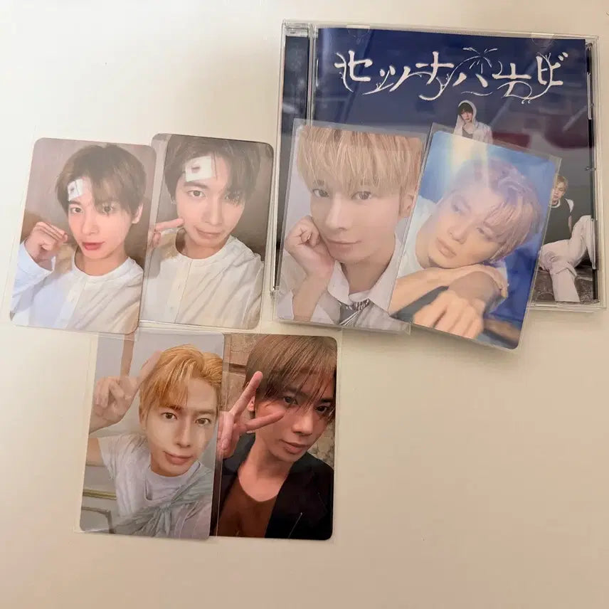 [BUNJANG] TXT Setsunahabiki Korean Lucky Draw Set Taehyun Bundle Set / 투바투 TXT 세츠나하나비 한국 럭드 4종 태현 일괄
