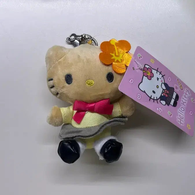 [BUNJANG] Sanrio "Tanning Gyaru" Kitty Plush / 태닝 교복 키티 태닝키티
