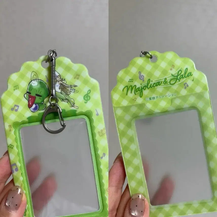 [BUNJANG] Majolica Character Card Holder with Keychain / 마죠리카 네임택