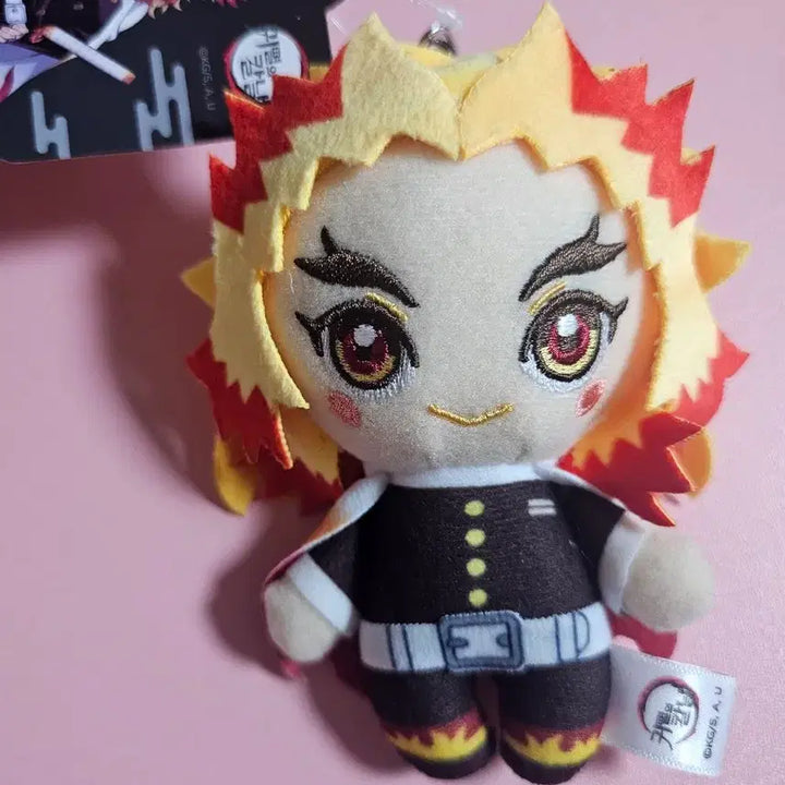 [BUNJANG] Demon Slayer Kyojuro Plush Doll / 귀멸의 칼날 쿄쥬로 봉제인형