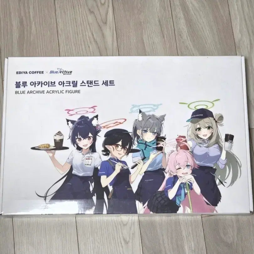 [BUNJANG] Blue Archive Ediya Coffee Collaboration Acrylic Stand / 블루 아카이브 이디야 콜라보 아크릴 스탠드