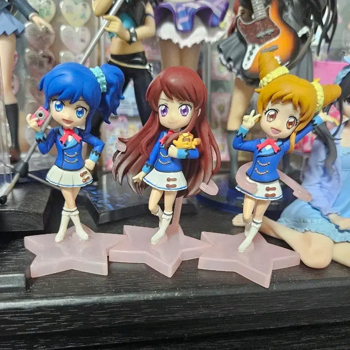 [BUNJANG] Aikatsu! Mimi Shery Aoi Rane Otome Bundle Set Figures / 가격내림x아이카츠 미미쉐리 아오이 란 오토메 피규어 일괄