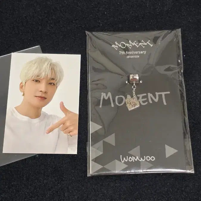 [BUNJANG] SEVENTEEN Wonwoo 7th Anniversary Charm Photocard Set / 세븐틴 원우 7주년 참