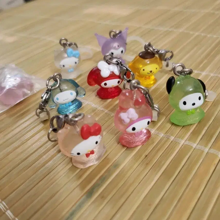 [BUNJANG] Sanrio Clear Markers Collection Bundle Set / [일괄] [급전으로 8/31까지만 가격 인하합니다] 산리오 투명 메지루시 9개 군단 (헬로키티, 마이멜로디, 포챠코, 폼폼푸린, 쿠로미, 시나모롤)