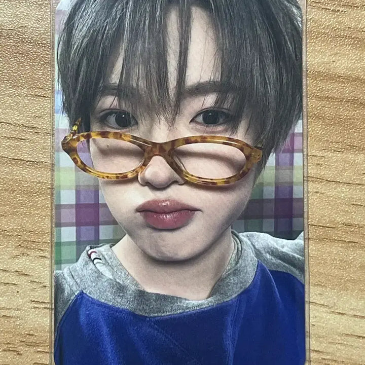[BUNJANG] NCT WISH Bomitgirl Yoison Sakuya Japan Album Glasses Photocard / 엔시티위시 보밋걸 요이동 일본 앨범 사쿠야 안경 포카 판매
