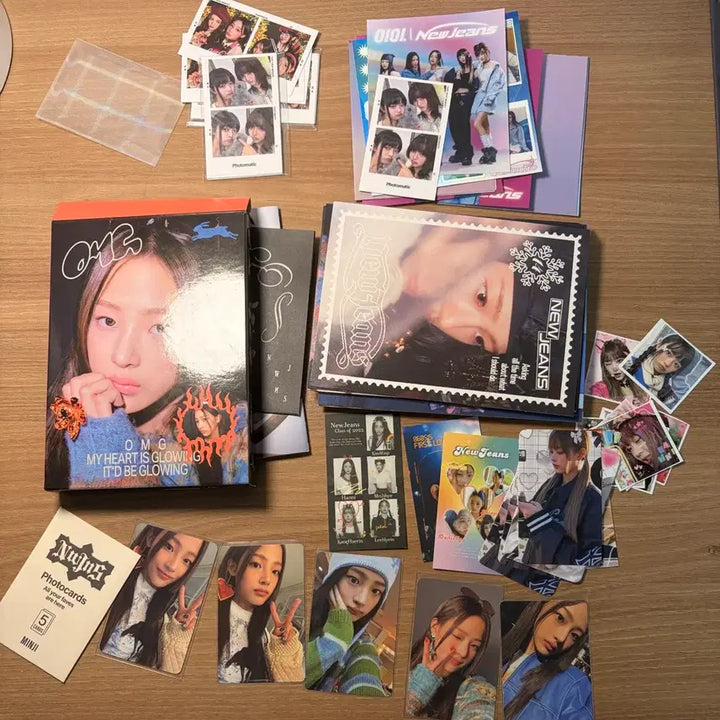 [BUNJANG] NewJeans Member Photocards (Minji, Haerin, Hanni) Bundle Set / 뉴진스 굿즈 포카 앨범 모음!! 민지 해린 하니