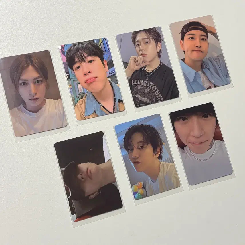 [BUNJANG] Block B The Seasons Photocard Bundle Set / 블락비 더시즌즈 포토카드 7장 일괄