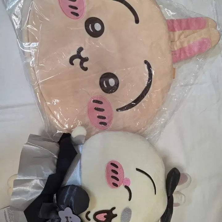 [BUNJANG] Chiikawa Usagi Boston Bag &amp; Plush Set / 치이카와 우사기 보스턴백 초매지컬인형 세트