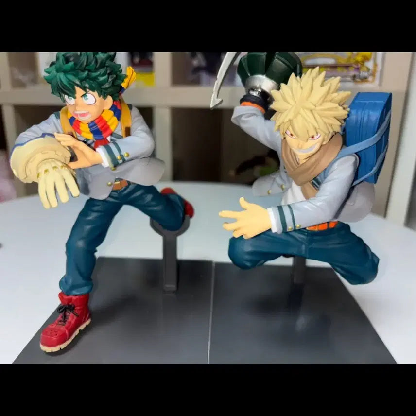 [BUNJANG] My Hero Academia Bravegraph Izuku Midoriya &amp; Katsuki Bakugo Figure Set / 급처) 히로아카 나히아 브레이브그래프 bravegraph 히어로사무소 인턴 미도리야 바쿠고 피규어