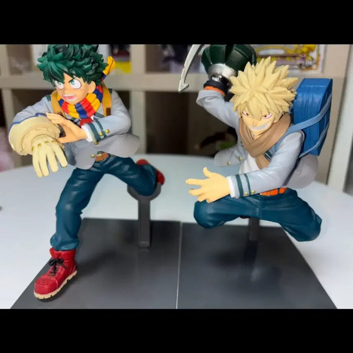 [BUNJANG] My Hero Academia Bravegraph Izuku Midoriya &amp; Katsuki Bakugo Figure Set / 급처) 히로아카 나히아 브레이브그래프 bravegraph 히어로사무소 인턴 미도리야 바쿠고 피규어