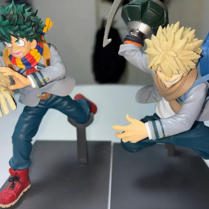 [BUNJANG] My Hero Academia Bravegraph Izuku Midoriya &amp; Katsuki Bakugo Figure Set / 급처) 히로아카 나히아 브레이브그래프 bravegraph 히어로사무소 인턴 미도리야 바쿠고 피규어
