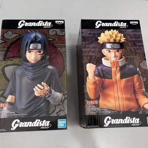 [BUNJANG] Naruto Sasuke Grandista Nero Shonen Jump Bundle Set (Sealed) / 미개봉) 일괄 나루토 사스케 그란디스타 네로 소년전 피규어