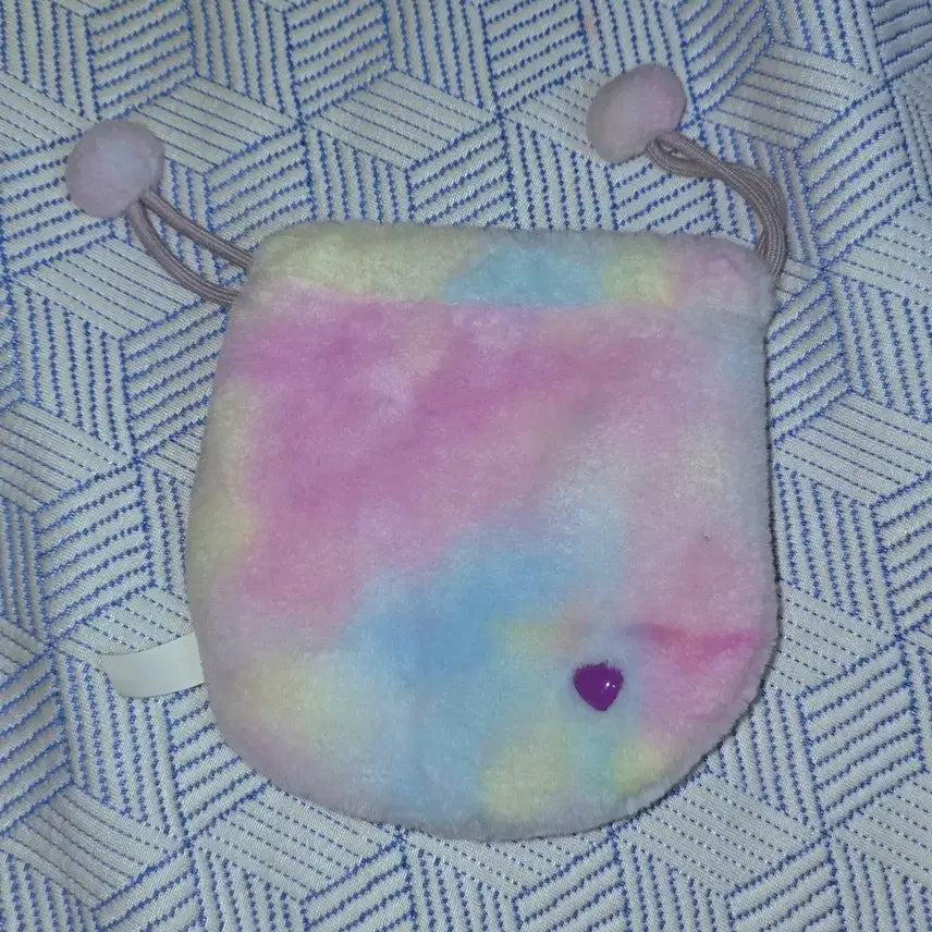 [BUNJANG] BTS BT21 Chimmy Jimin Faux Fur Acorn Pouch Plush Doll Official / bts방탄 bt21 치미 chimmy 지민 jimin 복주머니 도토리 파우치 퍼 퍼파우치 인형 공식 포카