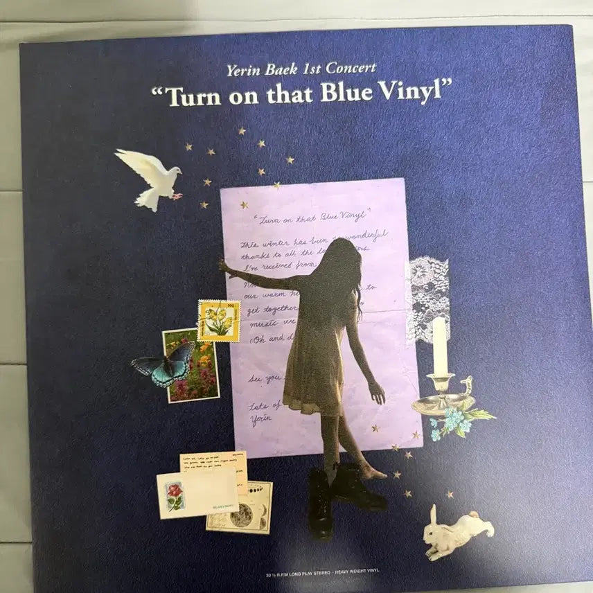 [BUNJANG] Yerin Baek Turn on that Blue Vinyl Live LP / 백예린 Turn on that Blue Vinyl 라이브 LP 판매