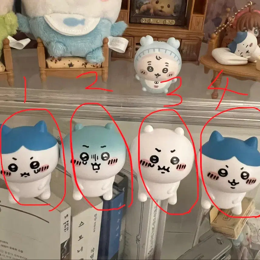 [BUNJANG] Chiikawa Hachware Figure Bundle / 치이카와 하치와레 피규어 일괄 7500원