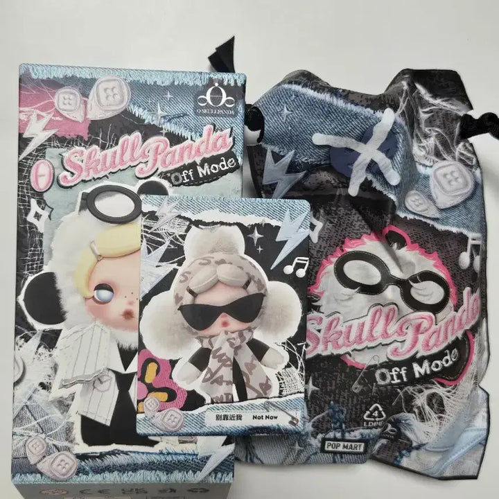 [BUNJANG] Pop Mart Skullpanda Off Mode Not Now Sealed Figure / [미개봉]팝마트 스컬판다 오프모드 off mode 낫나우 not now