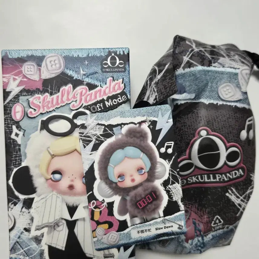 [BUNJANG] Pop Mart Skullpanda Off Mode Slow Down Sealed / [미개봉]팝마트 스컬판다 오프 모드 off mode Slow Down 슬로우 다운