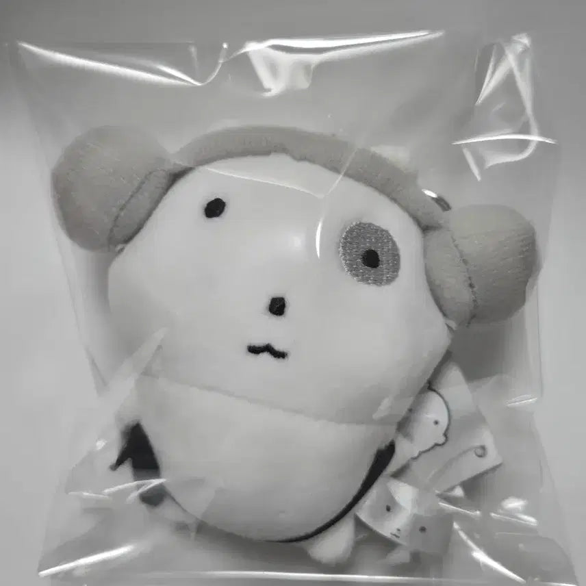 [BUNJANG] Nunnunyi Headset Headphone Keyring Plush Doll / [새상품] 눈멍냥이 눈멍이 헤드셋 헤드폰 키링 인형