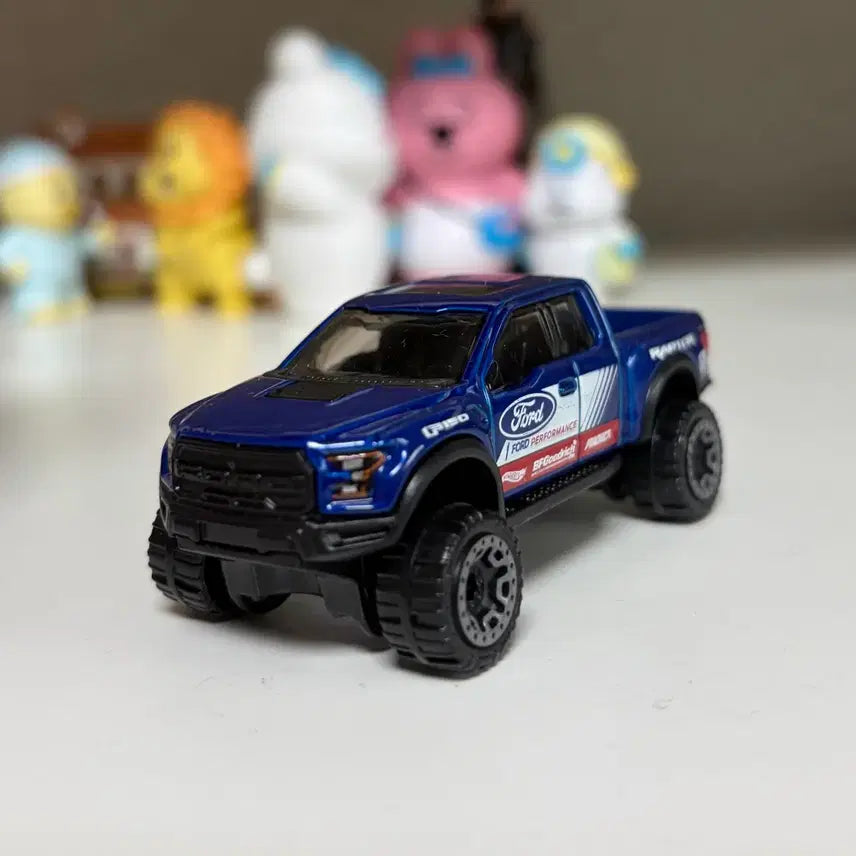 [BUNJANG] Hot Wheels 2017 Ford F-150 Raptor Blue Pickup Truck Diecast Car / 핫휠 2017 포드 F-150 랩터 블루 픽업 트럭 미니카 다이캐스트