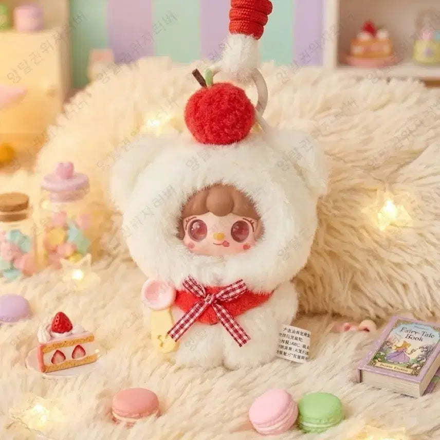 [BUNJANG] Yuki Alphabet Apple Plush / 유키 알파벳 사과 인형 판매
