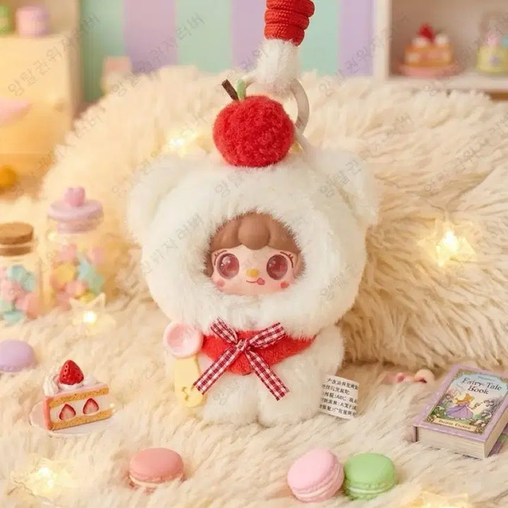 [BUNJANG] Yuki Alphabet Apple Plush / 유키 알파벳 사과 인형 판매