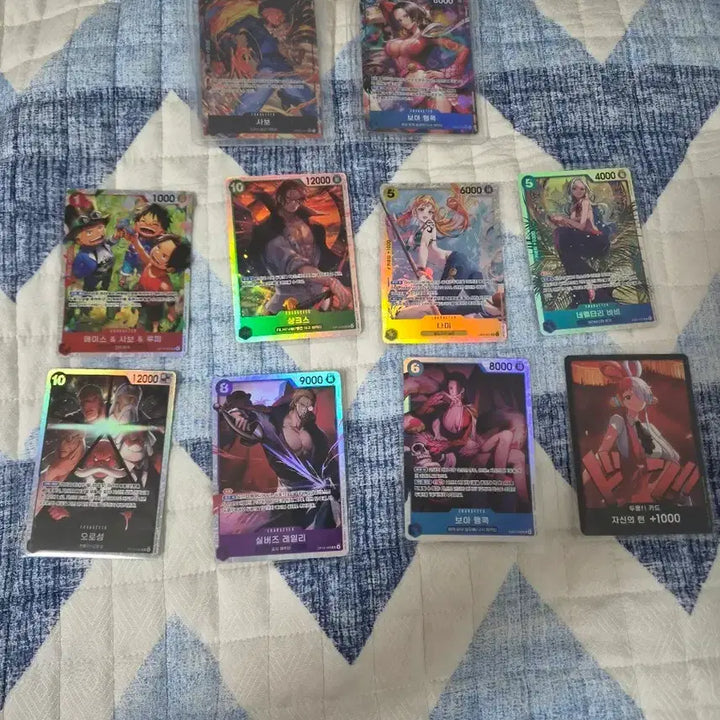 [BUNJANG] One Piece Korean &amp; Japanese High Rare Card Bundle Set / 한일판 원피스 고레어카드 일괄판매합니다