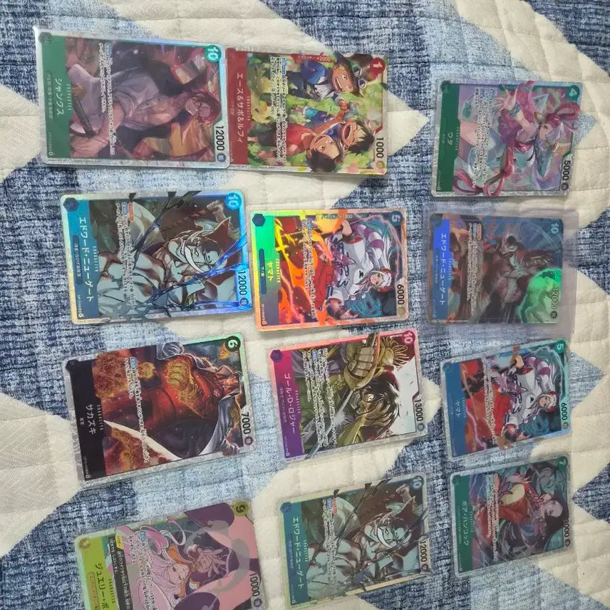 [BUNJANG] One Piece Korean &amp; Japanese High Rare Card Bundle Set / 한일판 원피스 고레어카드 일괄판매합니다