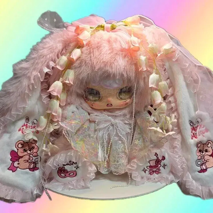 [BUNJANG] Jaja 800 Pink Flower Bag / 신상 자자 800 연핑크