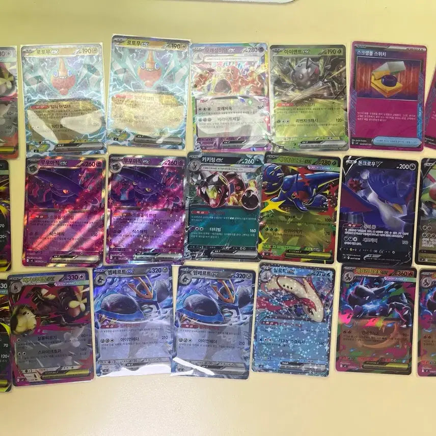 [BUNJANG] Pokemon TCG RR Cards Bundle Set / 포켓몬카드 RR카드 일괄판매