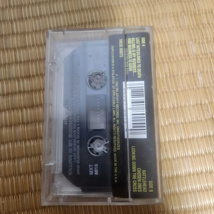 [BUNJANG] Megadeth Killing Is My Business... and Business Is Good! 1st Album Cassette Tape / megadeth  1집  카세트테잎