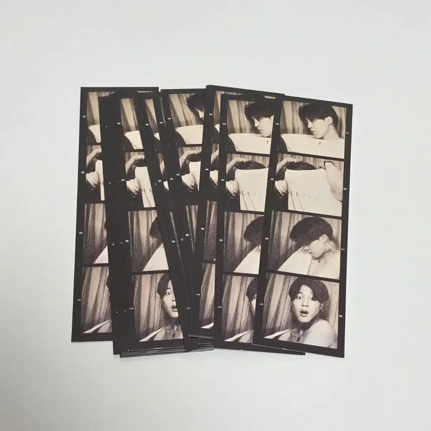 [BUNJANG] BTS Jimin Set of 19 Photo Strips / all) 지민 네컷사진 방탄 bts jimin
