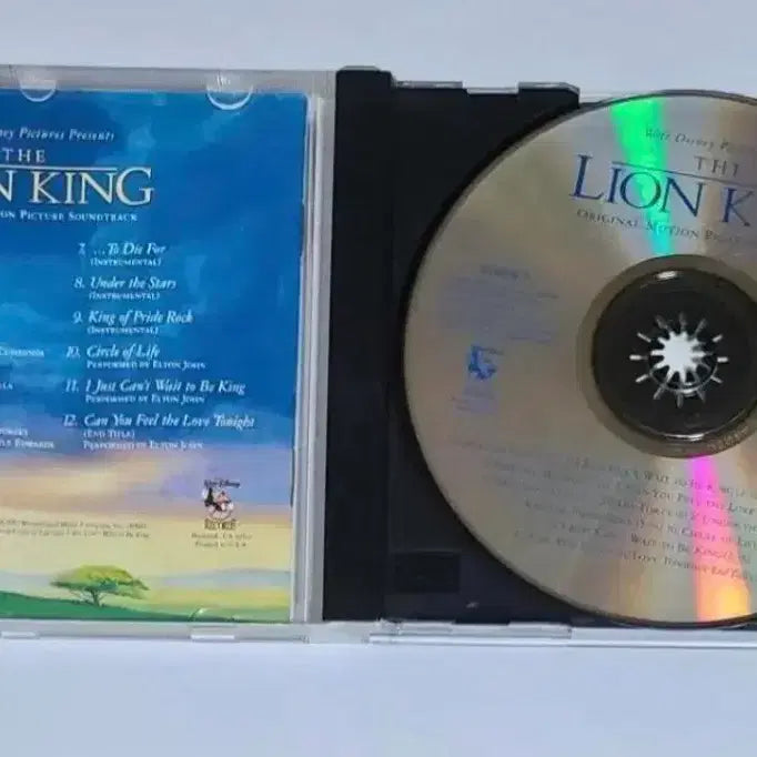 [BUNJANG] The Lion King Original Motion Picture Soundtrack CD / 라이온킹 OST 앨범 시디 CD 디즈니 영화 사운드트랙