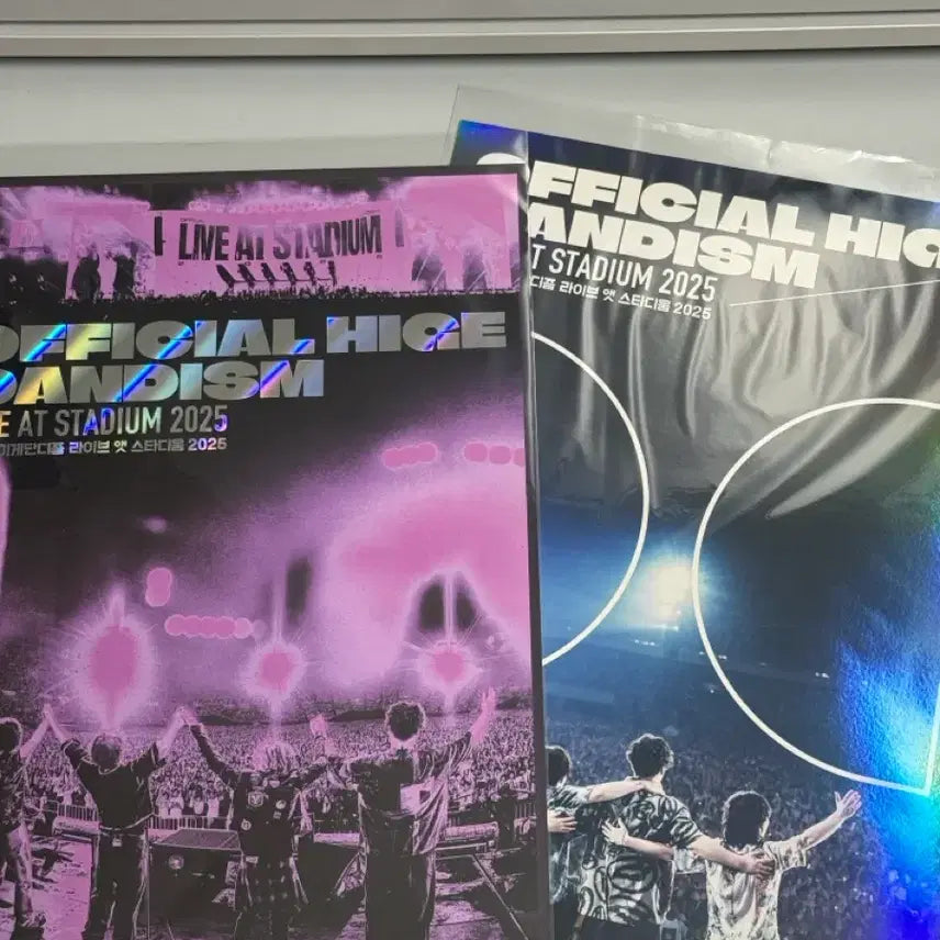 [BUNJANG] Official Higedan Live at Stadium 2025 Poster Set / 히게단 라이브 앳 스타디움 2025 포스터 세트