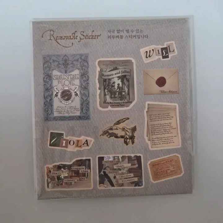 [BUNJANG] Shakespeare in Love Musical Removable Sticker Pack (Lee Sang-yi, Son Woo-hyun, Lee Gyu-hyung, Ong Seong-wu) / 25 연극 셰익스피어인러브 md 굿즈 리무버블스티커팩 | 이상이 손우현 이규형 옹성우