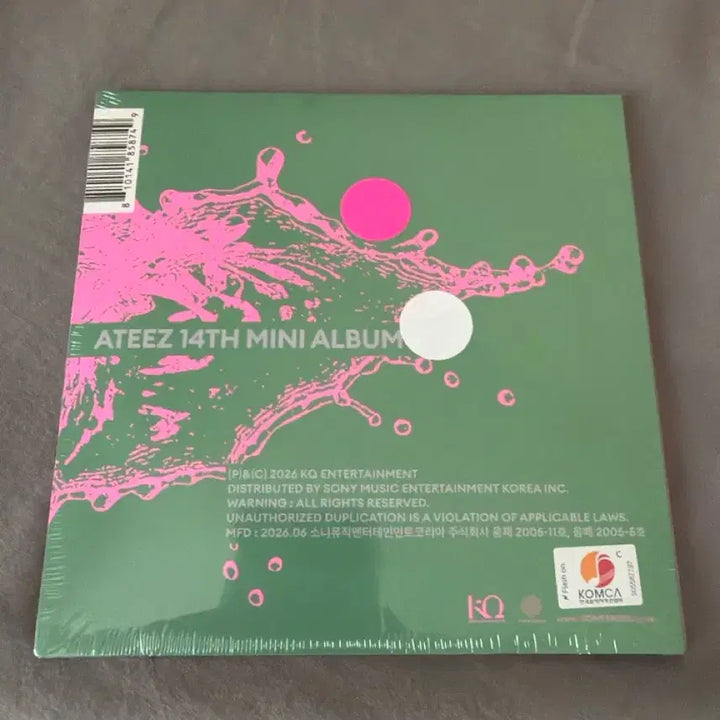 [BUNJANG] ATEEZ Signed Unit DigiPak / 에이티즈 사인 유닛 디지팩