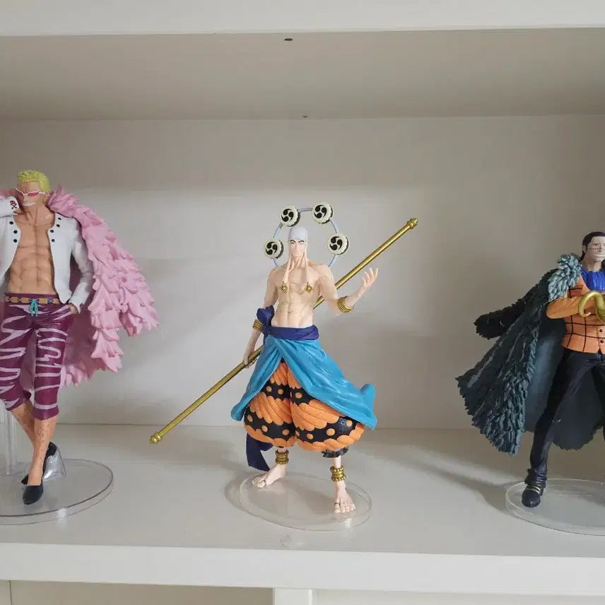 [BUNJANG] One Piece Ichiban Kuji Figures Set (5 Types) / 원피스 제일복권 피규어 5종 (루피, 니카, 도플라밍고, 크로커다일 에넬)