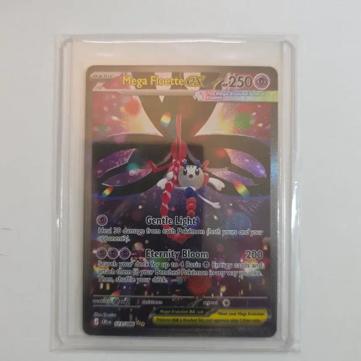 [BUNJANG] North America Pokemon Card Mega Floette EX (CRI 117/ SIR) / 북미 포켓몬스터 카드 Mega Floette EX (CRI 117/  SIR)