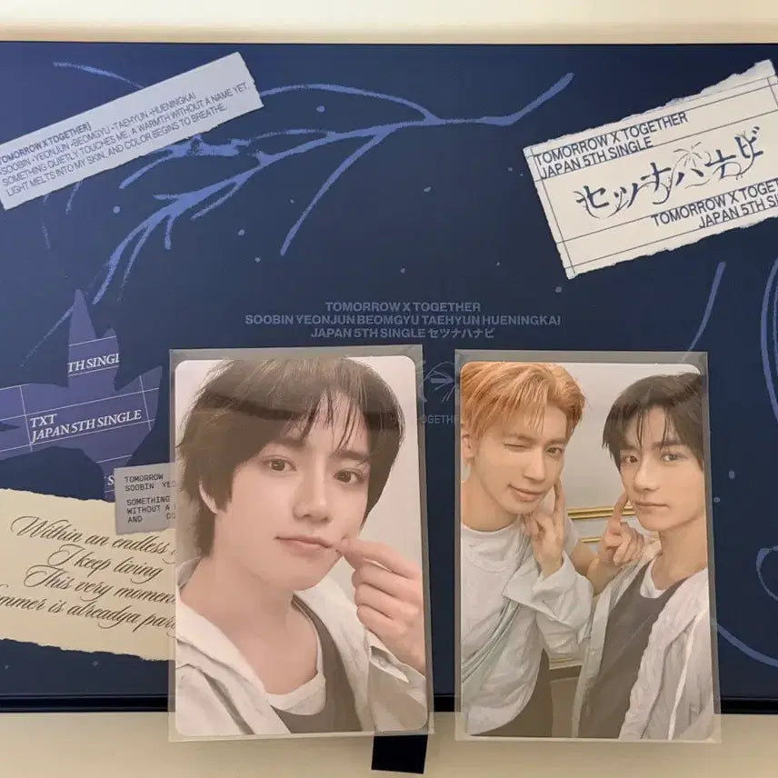 [BUNJANG] TXT Setsuna Hanabi Photobook Version Weverse Lucky Draw Beomgyu Set / 투바투 TXT 세츠나하나비 포토북버전 위드뮤 럭드 범규세트