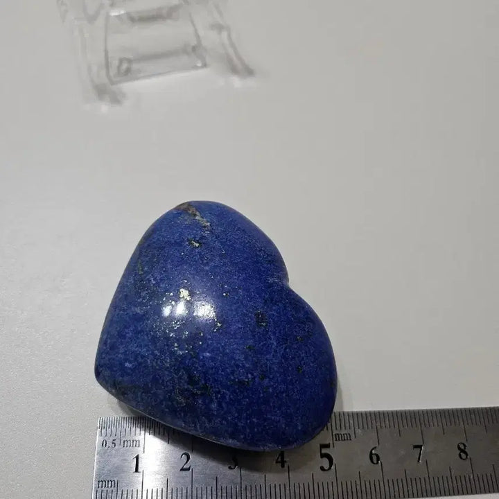 [BUNJANG] Lapis Lazuli Natural Stone Heart Pendant / 라피스라줄리 청금석 천연석 하트