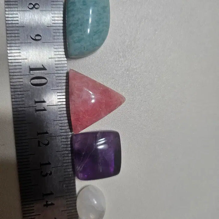 [BUNJANG] Natural Stone Cabochon Mix (6 Types) / 천연석 캐보션 믹스 6종