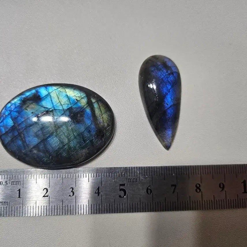 [BUNJANG] Labradorite Cabochon (2 Types) Natural Stone / 레브라도라이트 캐보션 2종 천연석