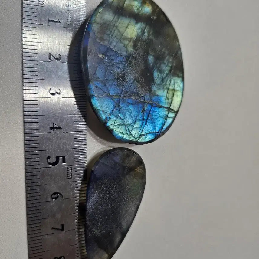 [BUNJANG] Labradorite Cabochon (2 Types) Natural Stone / 레브라도라이트 캐보션 2종 천연석