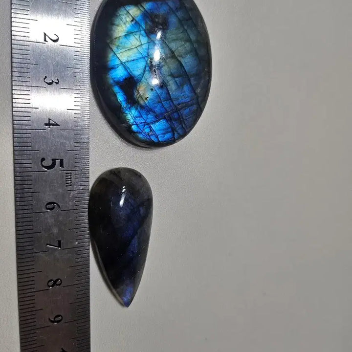 [BUNJANG] Labradorite Cabochon (2 Types) Natural Stone / 레브라도라이트 캐보션 2종 천연석