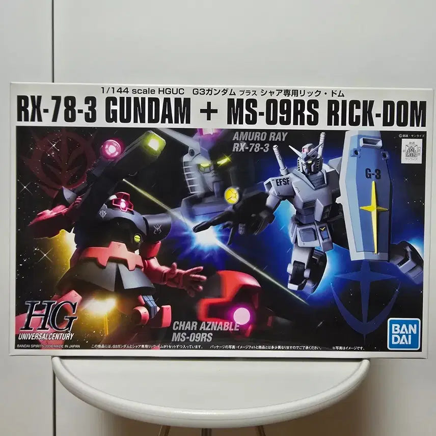 [BUNJANG] HGUC 1/144 G3 Gundam &amp; Char&