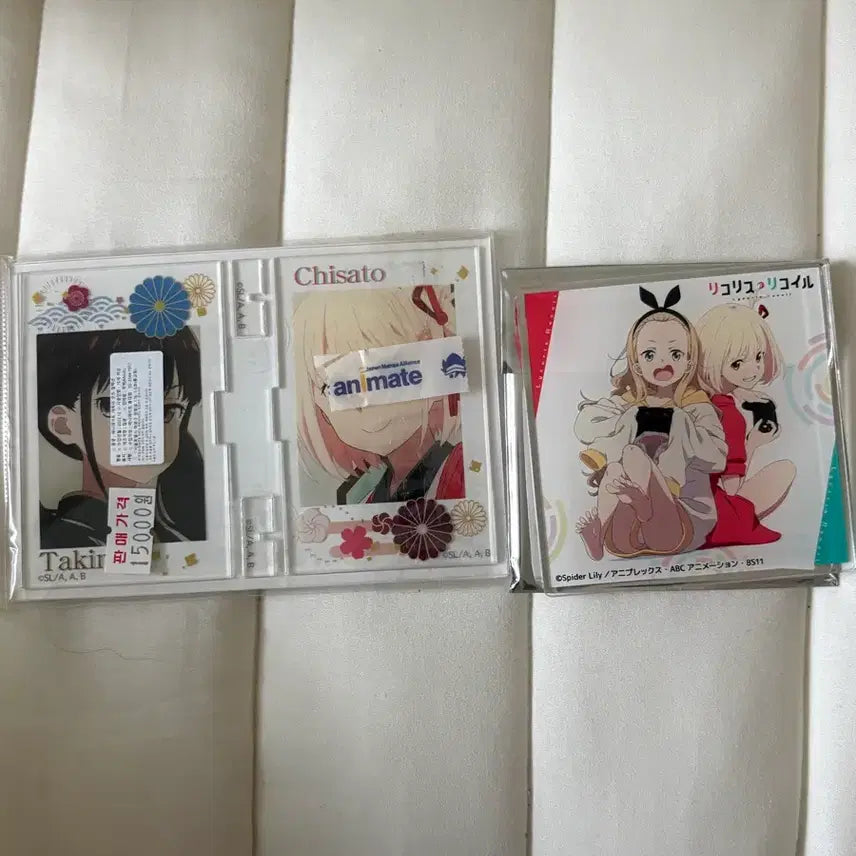 [BUNJANG] Lycoris Recoil Mini Acrylic Standee Bundle Set / 리코리스 리코일 미니아크릴 스탠들 일괄