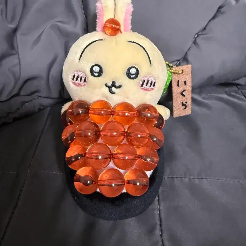 [BUNJANG] Usagi Sushi Salmon Roe Mascot Plush / 우사기 스시 연어알 마스코트 인형
